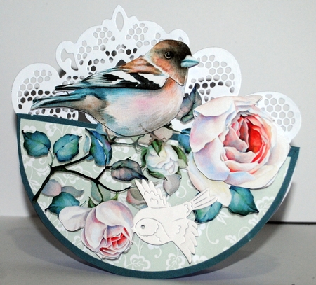 BEAUTIFUL BIRD ROCKER CARD by Kristina Norbat