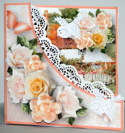 Cottage in the Country - Cutaway Card Mini Kit by Kristina Norbat