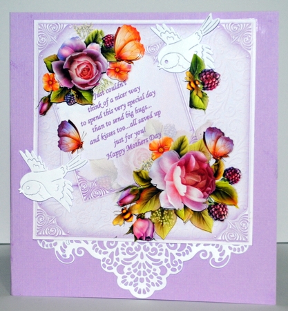 8x8 Mothers day roses mini kit by Kristina Norbat