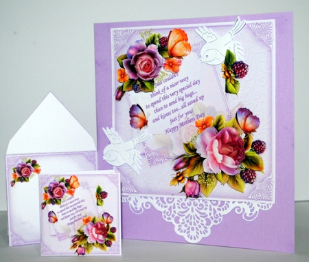 8x8 Mothers day roses mini kit by Kristina Norbat