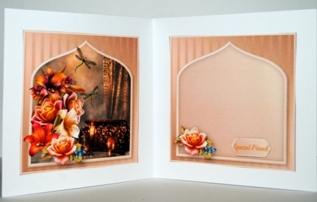 Treasure Chest - Decoupage Card Mini Kit by Kristina Norbat