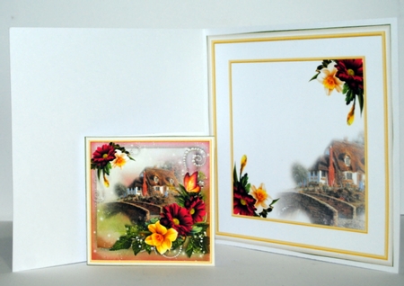 Spring Bouquet Mini Page Kit  by Kristina Norbat