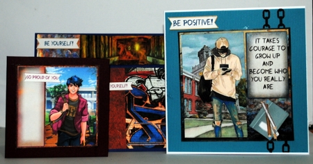 Youve Got This #1 Multi Card Front & Papers Kit by Kristina Norbat