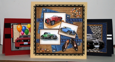 Kit 4 Male  Quick Cards by Kristina Norbat