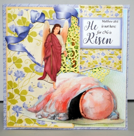 Glorious Easter #2 - Complete Card and Inserts Kit by Kristina Norbat