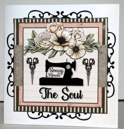 Sewing Mends The Soul  Mini Kit by Kristina Norbat