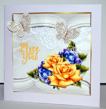 Mixed  Roses  Mini Kit by Kristina Norbat