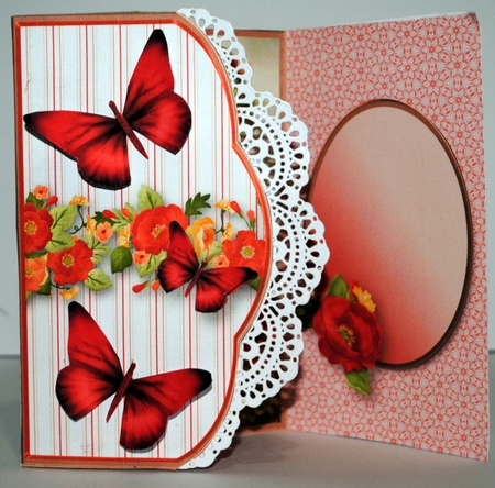 Poppy Profusion - Wrapover Card Mini Kit by Kristina Norbat