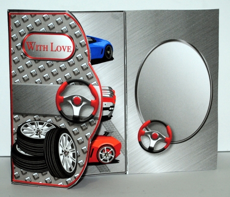 Sports Cars - Wrapover Card Mini Kit by Kristina Norbat