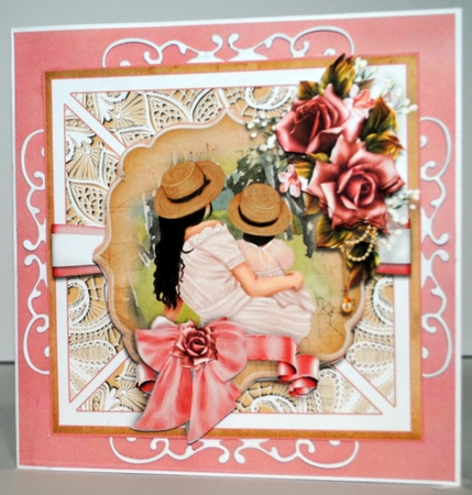 Vintage Rose Picnic by Kristina Norbat