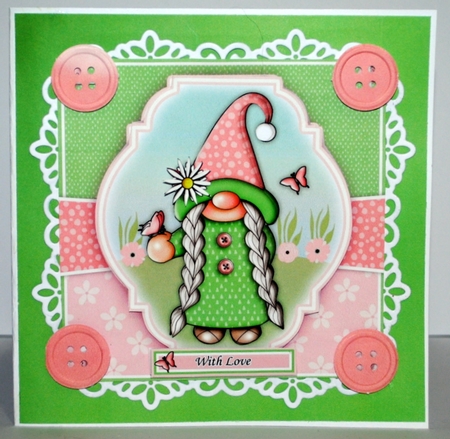 Butterfly Gnome Mini Kit by Kristina Norbat