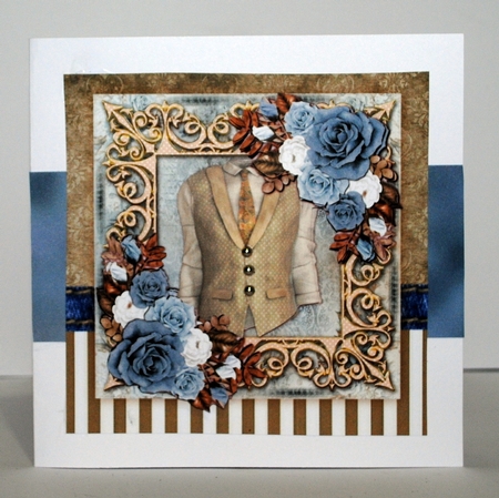 Male Card  gentleman  Mini Kit by Kristina Norbat