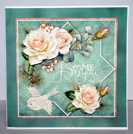 Christmas Roses Mini Kit by Kristina Norbat