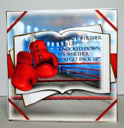 Boxing Open Book by Kristina Norbat