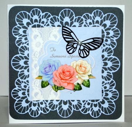 Quick Card  Mixed  Roses by Kristina Norbat