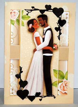 A5 Wedding Couple Mini Kit by Kristina Norbat