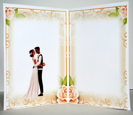 A5 Wedding Couple Mini Kit by Kristina Norbat
