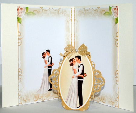 A5 Wedding Couple 2 Mini Kit by Kristina Norbat