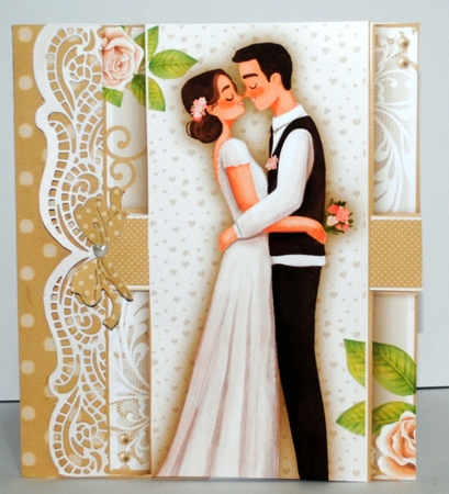A5 Wedding Couple 2 Mini Kit by Kristina Norbat