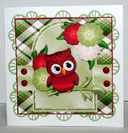 Cute Owl Mini Kit by Kristina Norbat