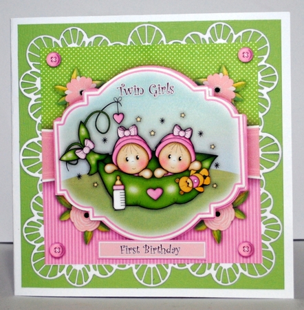 Twin Girls Mini Kit by Kristina Norbat