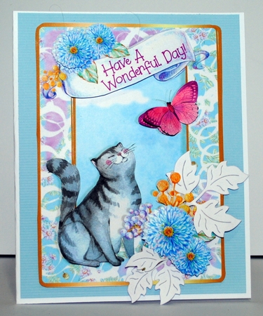 Cats With Cattitude Mini Kit - Flora by Kristina Norbat
