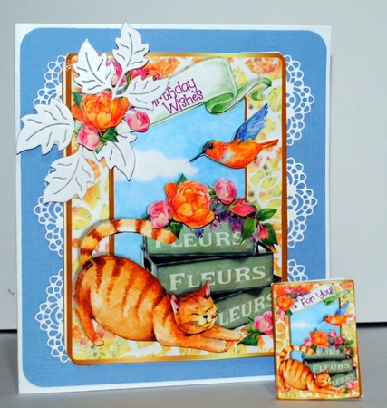Cats With Cattitude Mini Kit - Sweet Marmalade by Kristina Norbat