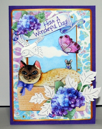 Cats With Cattitude Mini Kit - A Basket of Friends by Kristina Norbat