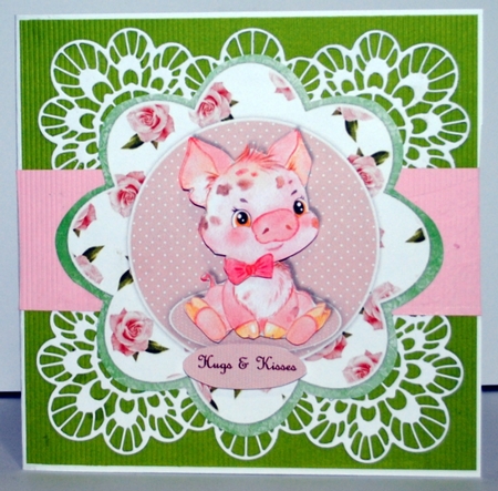 Cute Pig Mini Kit by Kristina Norbat