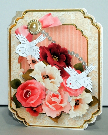 Pretty Posy - Pop-up Card Mini Kit by Kristina Norbat