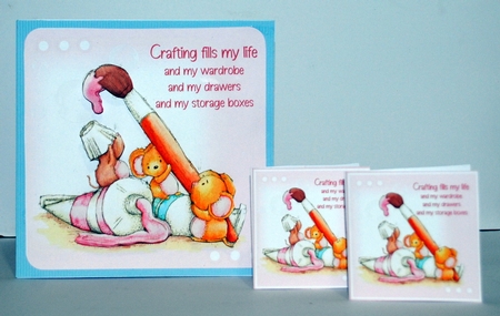 Crafting mini kit by Kristina Norbat