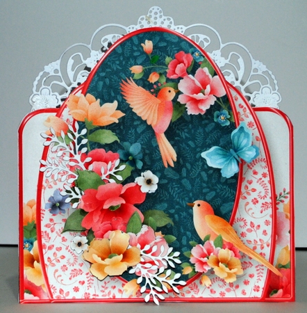 Little Bird - Shaped Card Mini Kit by Kristina Norbat