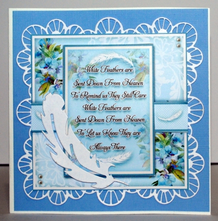 White Feathers Mini Kit by Kristina Norbat