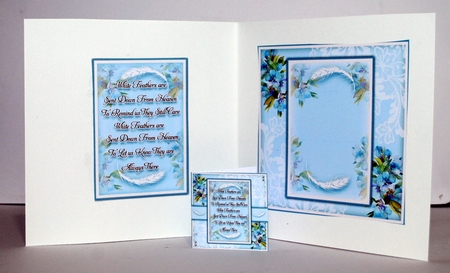 White Feathers Mini Kit by Kristina Norbat