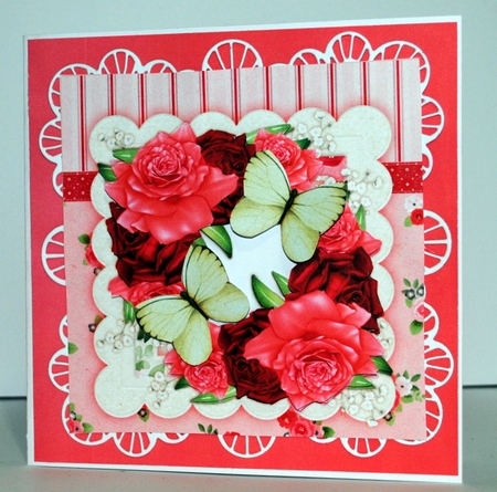 Summer Roses & Butterflies Mini Kit by Kristina Norbat