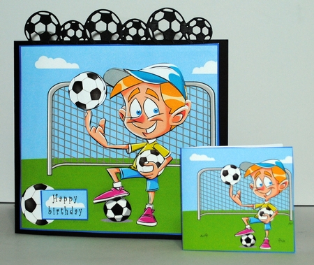 Football Boy - Insert by Kristina Norbat