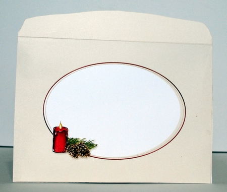 Pine Cones and Needles Christmas 5X7 Envelope Kit by Kristina Norbat