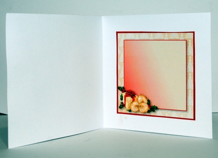 Fireside Christmas - Decoupage Card Mini Kit by Kristina Norbat