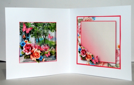 Summer Garden - Decoupage Card Mini Kit by Kristina Norbat