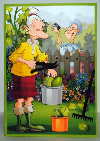 Gardening Dudess 4 by Kristina Norbat