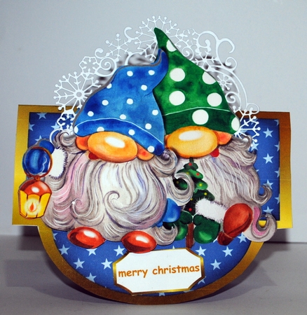 Rocker Card Gnomies by Kristina Norbat