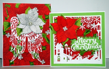 Cu Poinsettias 6 Colors PNG by Kristina Norbat