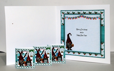 Cookie Gnomes Christmas Mini Kit by Kristina Norbat