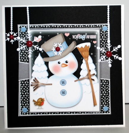 Snowflake Kisses 2 Mini Kit by Kristina Norbat