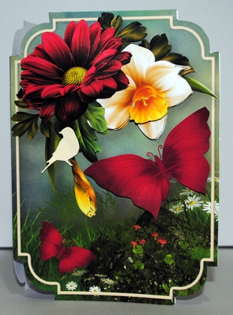 Meadow Morning - Shaped Card Mini Kit by Kristina Norbat