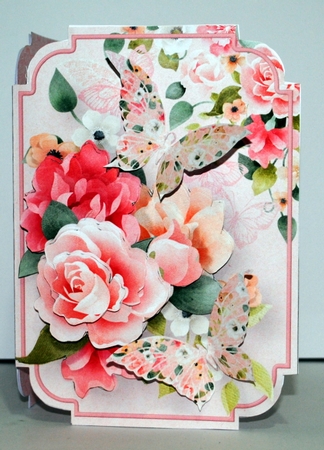 Precious Posy - Shaped Card Mini Kit by Kristina Norbat