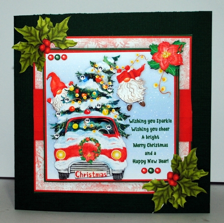 Gnome Christmas Antics (New) Mini Kit by Kristina Norbat