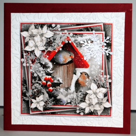 Winter Birds Collection Mini Kit#9 by Kristina Norbat