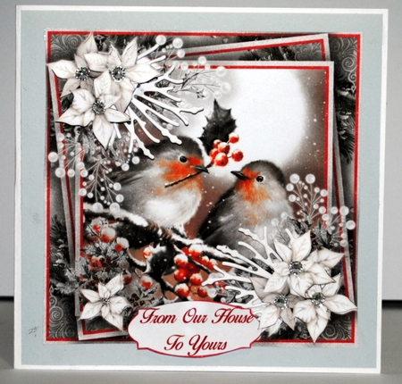 Winter Birds Collection Mini Kit#12 by Kristina Norbat