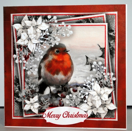 Winter Birds Collection bumper  Kit #2 by Kristina Norbat